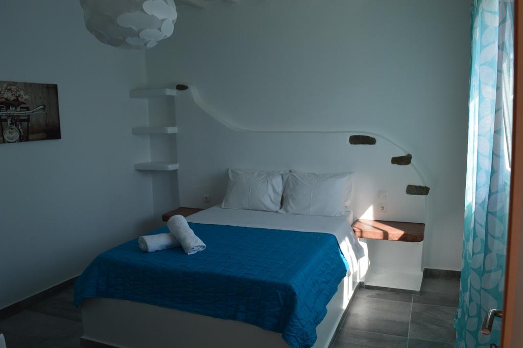 Il Vento Mykonos Apartman Glásztrosz Szoba fotó
