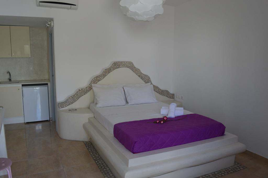 Il Vento Mykonos Apartman Glásztrosz Szoba fotó